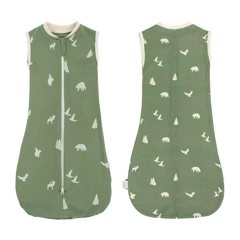 Little Wildwood Baby Sleeping Sack Baby Swaddle Green