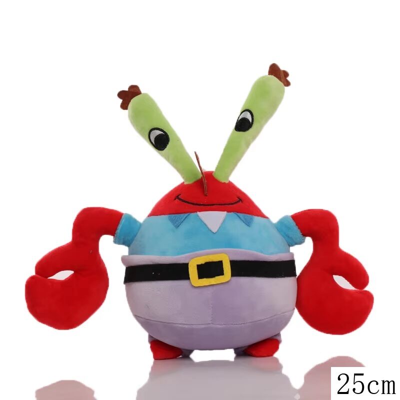 Red Crab Captain Ocean Buddies Plush Toy 25cm