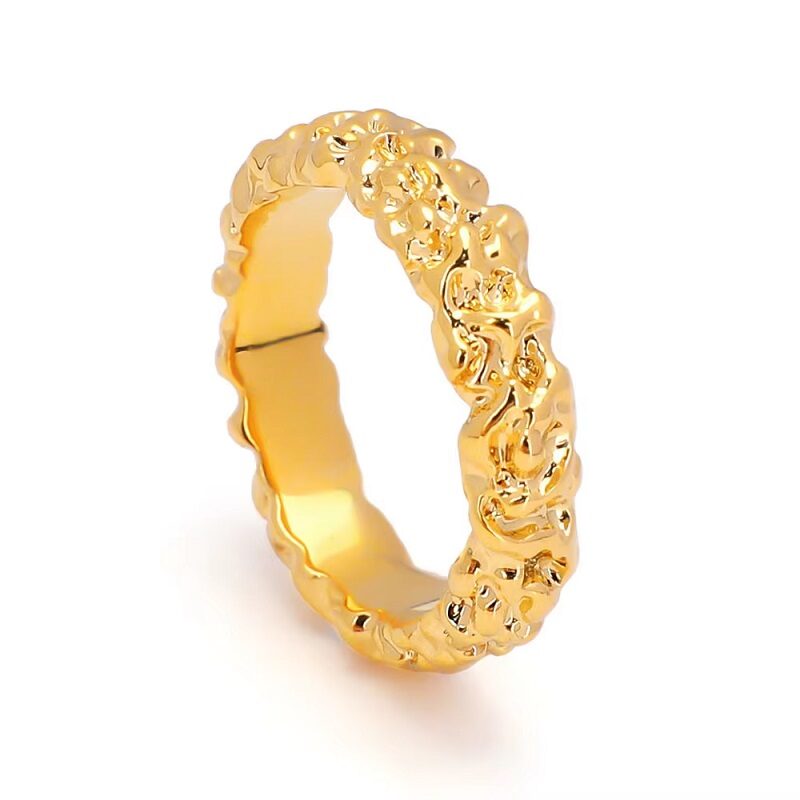 Textured Chunky Ring