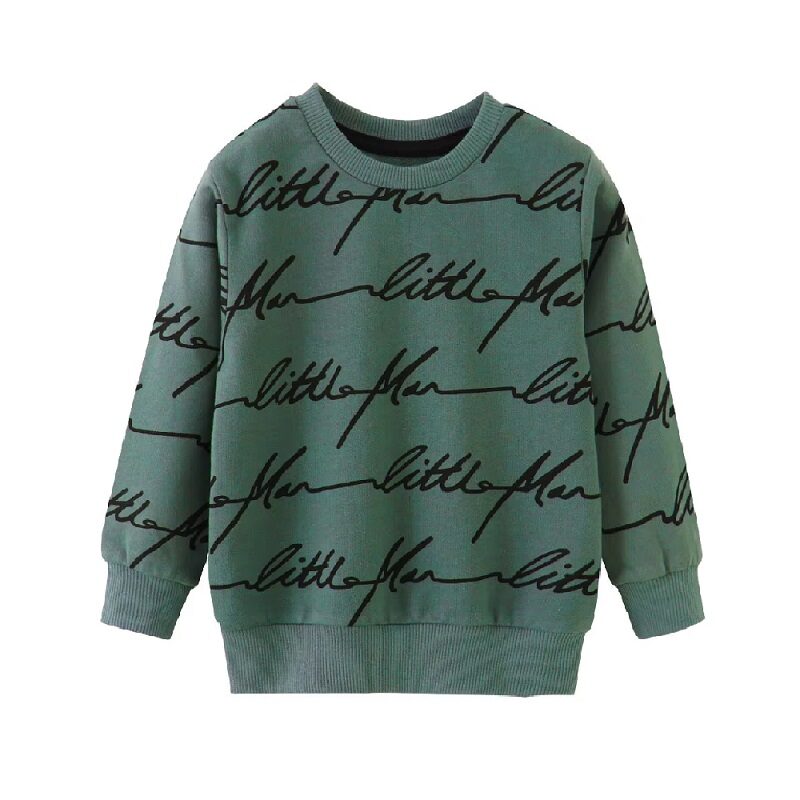 Signature Army Printed Crewneck Sweatshirt