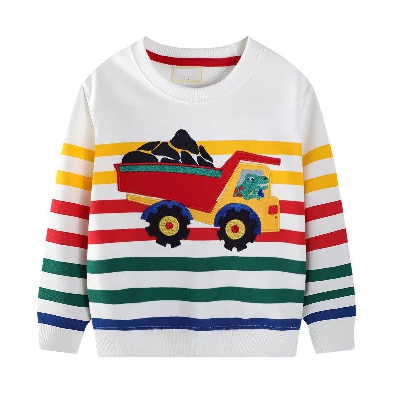 Beep Beep Dig Into Summer Boys Sweatshirts