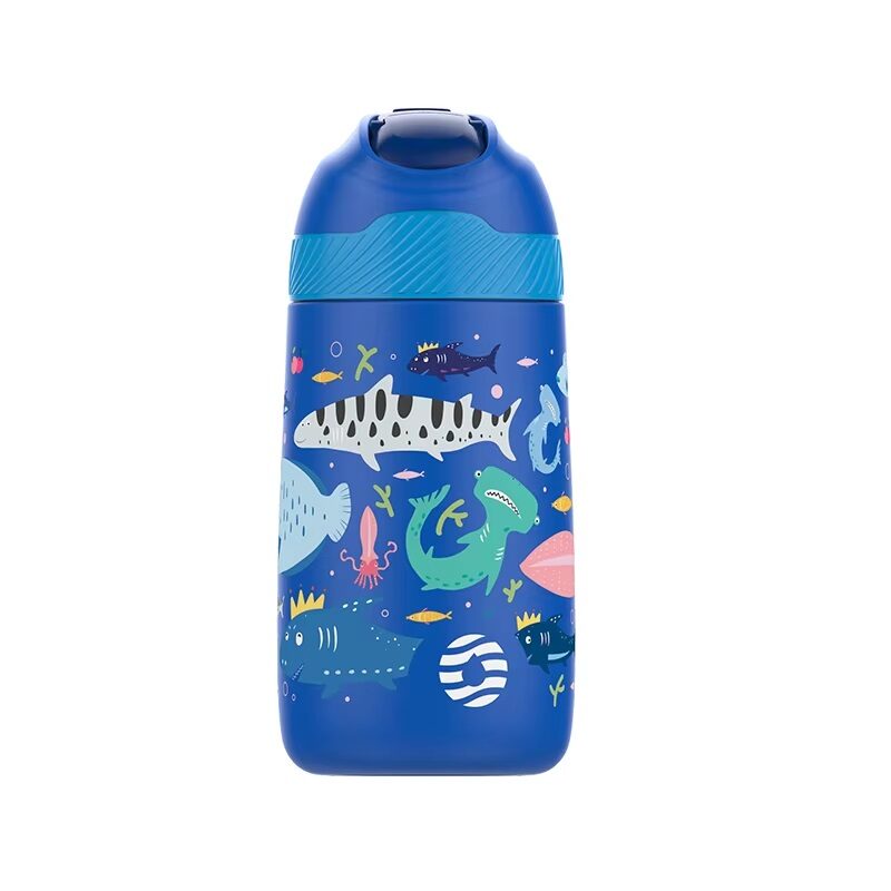 Coastal Wonders Sea Life Insulated Straw Tumbler