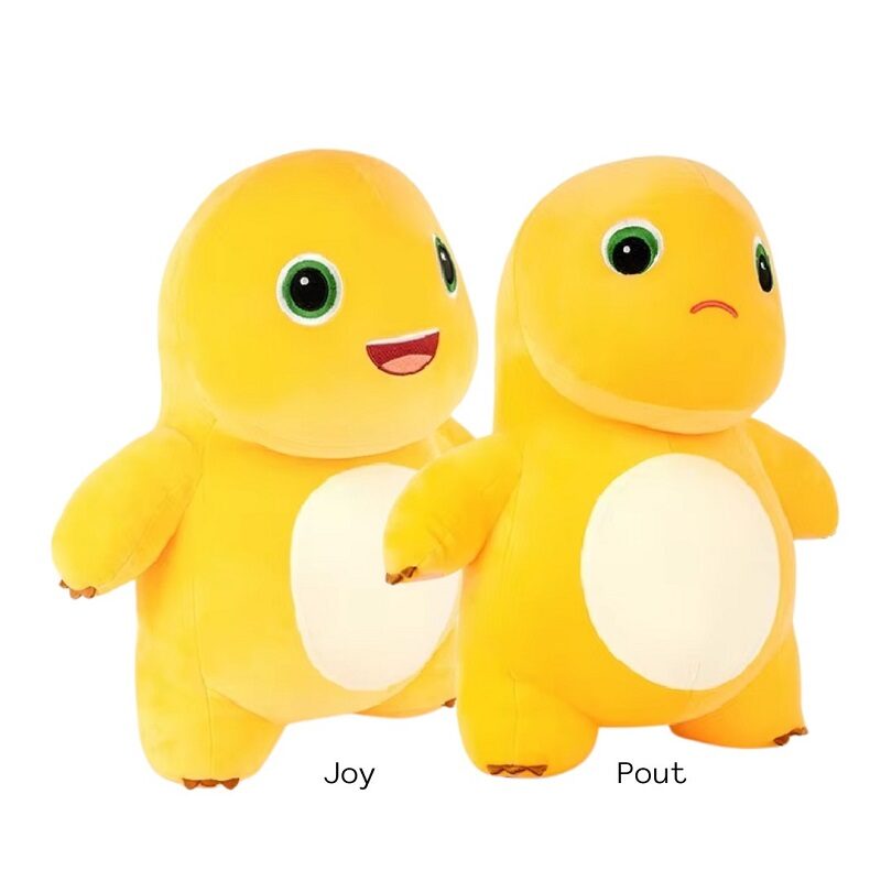 CuddleSaurus Plush Series Yellow Dino Companion Gift