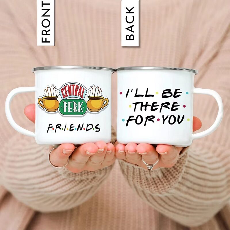 FRIENDS Mug Coffee Time Can Customize Name