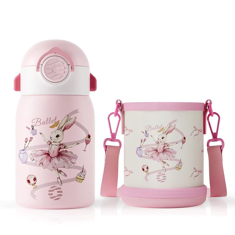 Little Explorer Ballerina Insulated Tumbler Handle+Straw