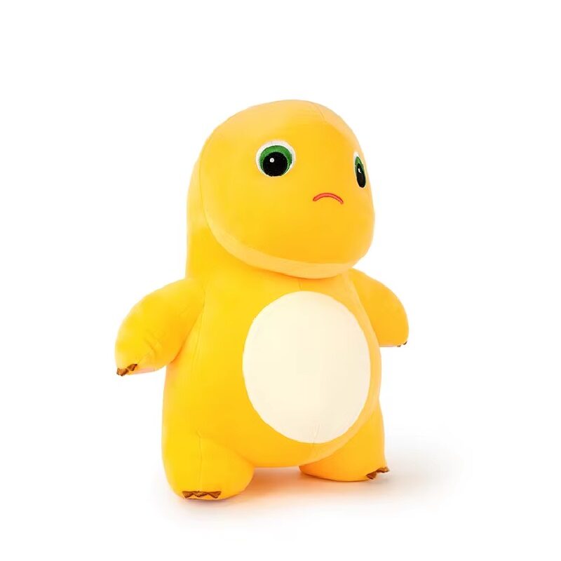 CuddleSaurus Plush Series Yellow Dino Companion Pout