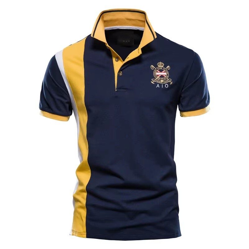 Royal Regatta Cotton Polo Shirt Resort Admiral Navy