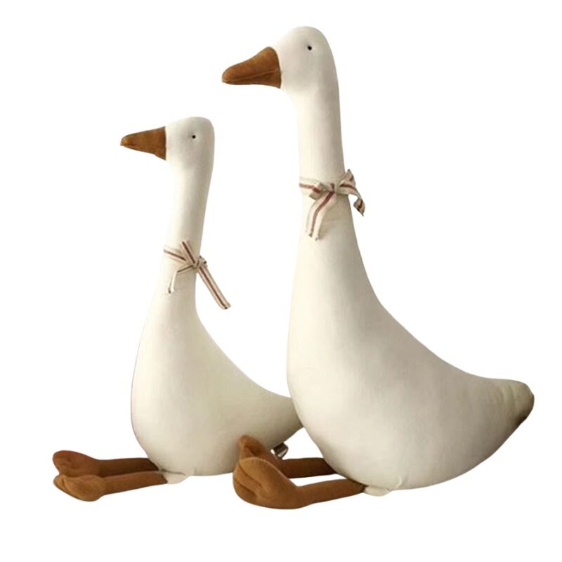 Nordic Goose Plush Nursery Plushie & Comfort Cushion (2 Sizes)
