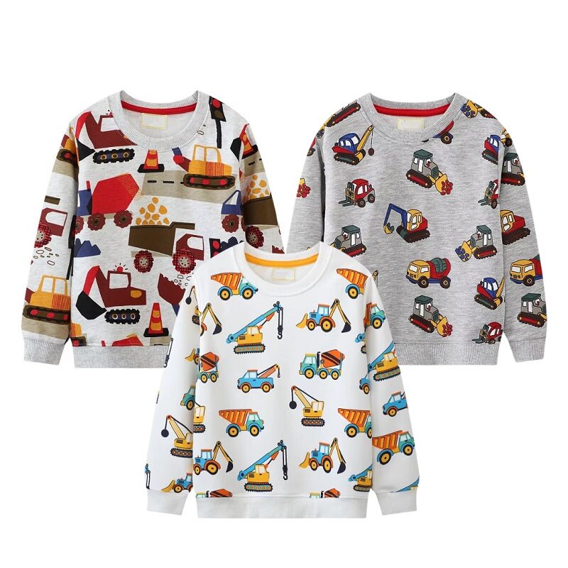 Little Builder Cozy Boys Sweatshirt 3 Colors!