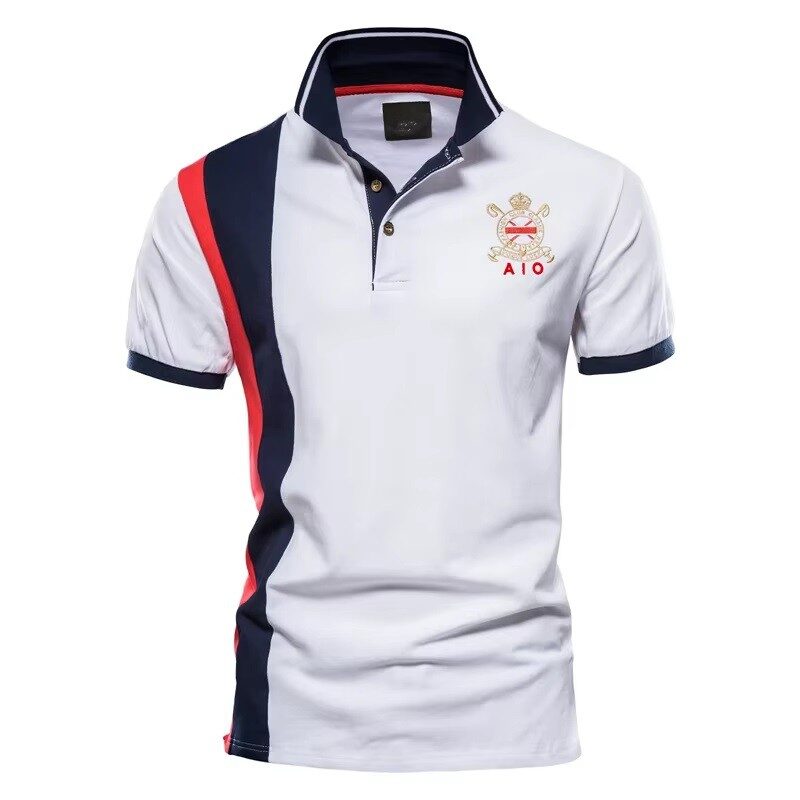 Royal Regatta Cotton Polo Shirt Men’s Summer White