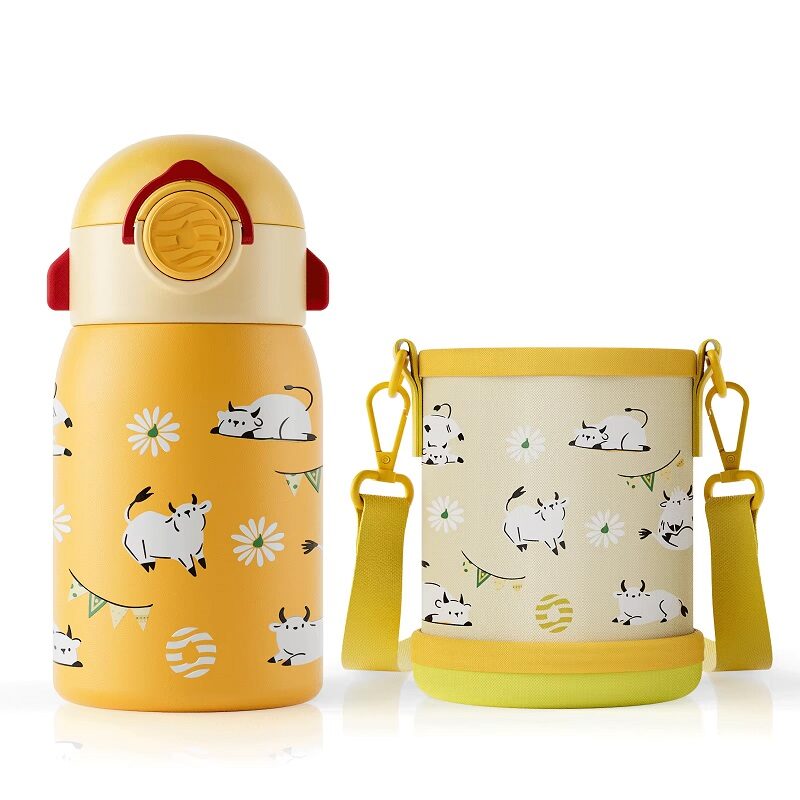 Little Explorer Sunny Farm Friends Thermos+Matching Carry Bag