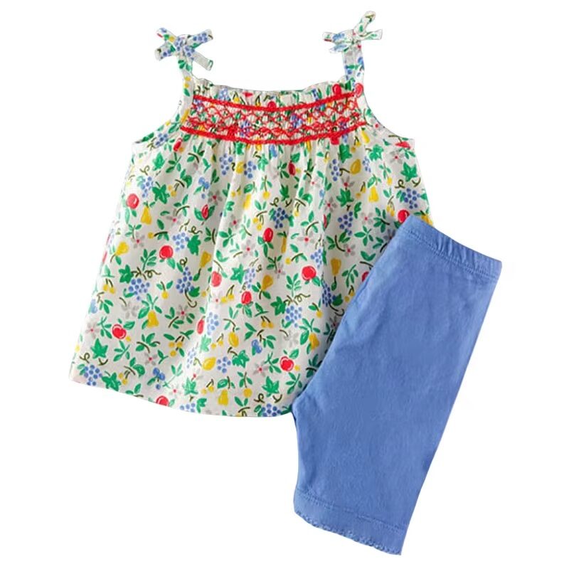 2-Piece Set Girls Little Daisy Outfit