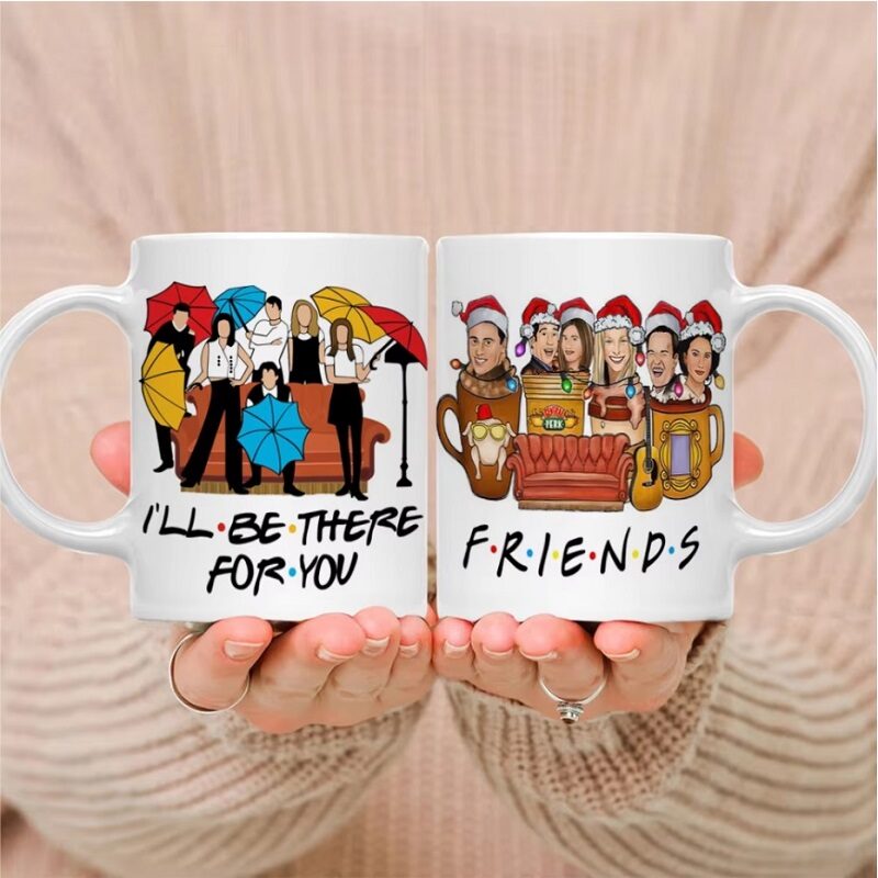 Central Perk Nostalgia Friends TV Show Double-Sided Ceramic Mug
