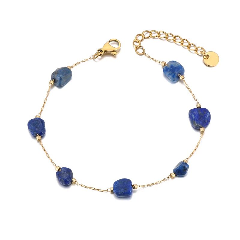 Blue Lapis Blue Oasis Natural Stone Series Bracelet