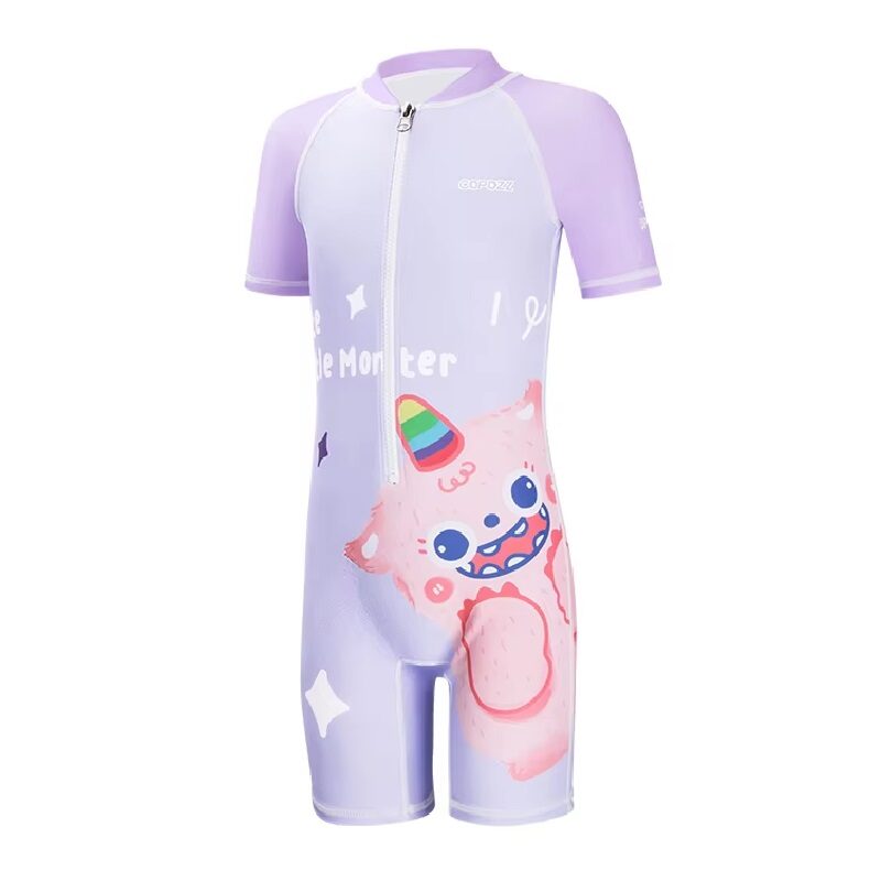 Little Monster: Pink Monster One-piece Swimsuit