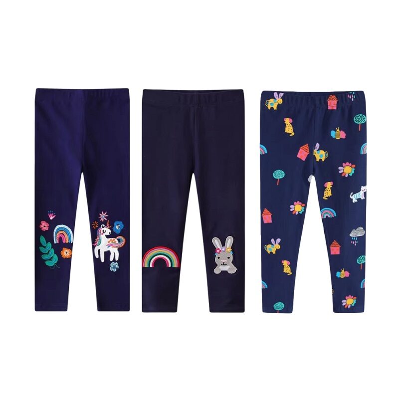 Rainbow Garden Girls Summer Legging