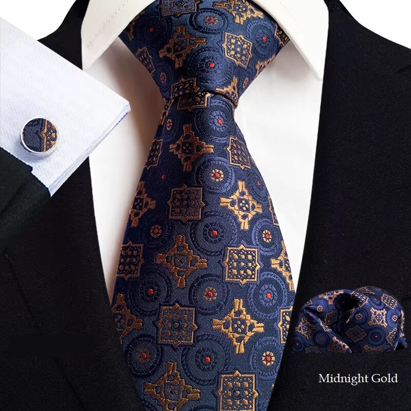 Imperial Navy Medallion Tie Set Accessories