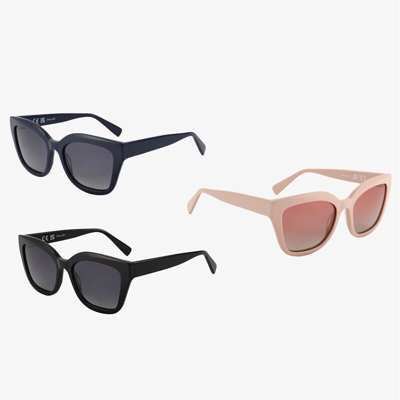 Urban Minimalist Women Acetate Wayfarer Sunglasses