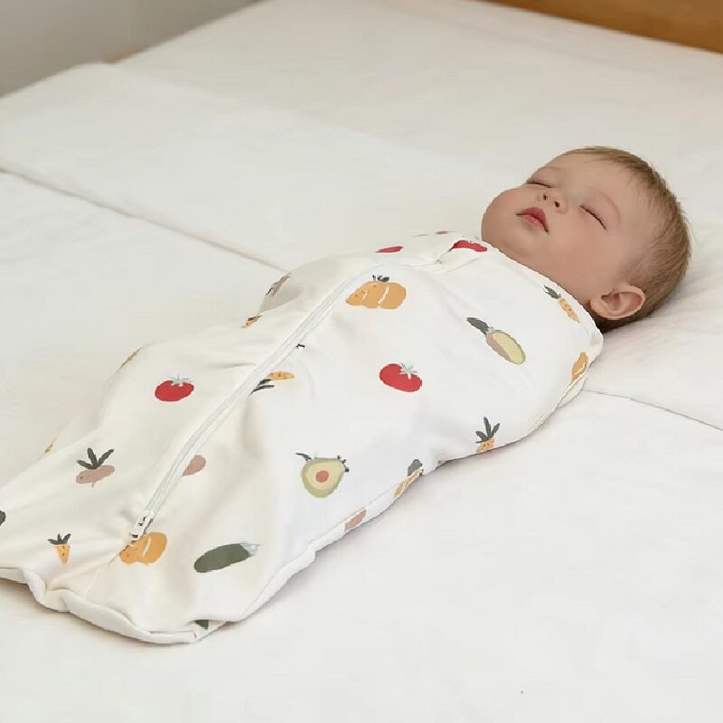 Little Wildwood Newborn Baby Swaddle – Pumpkin Patch