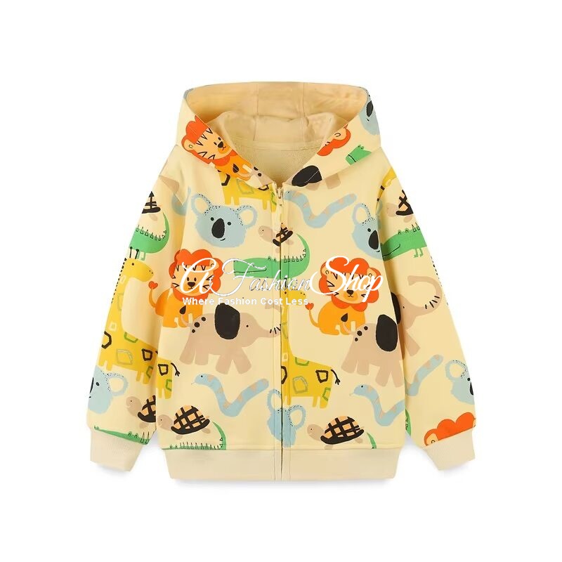Kids’ Zip-up Hoodie Junior Zoologist