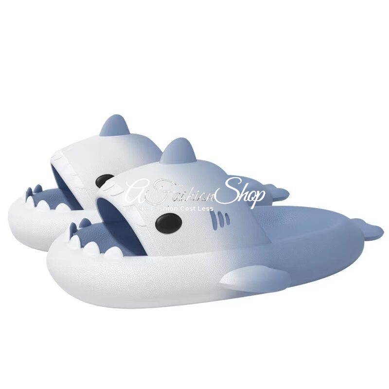 Men’s Beach Comfort Shark Sandals Color Gradient Slip-On