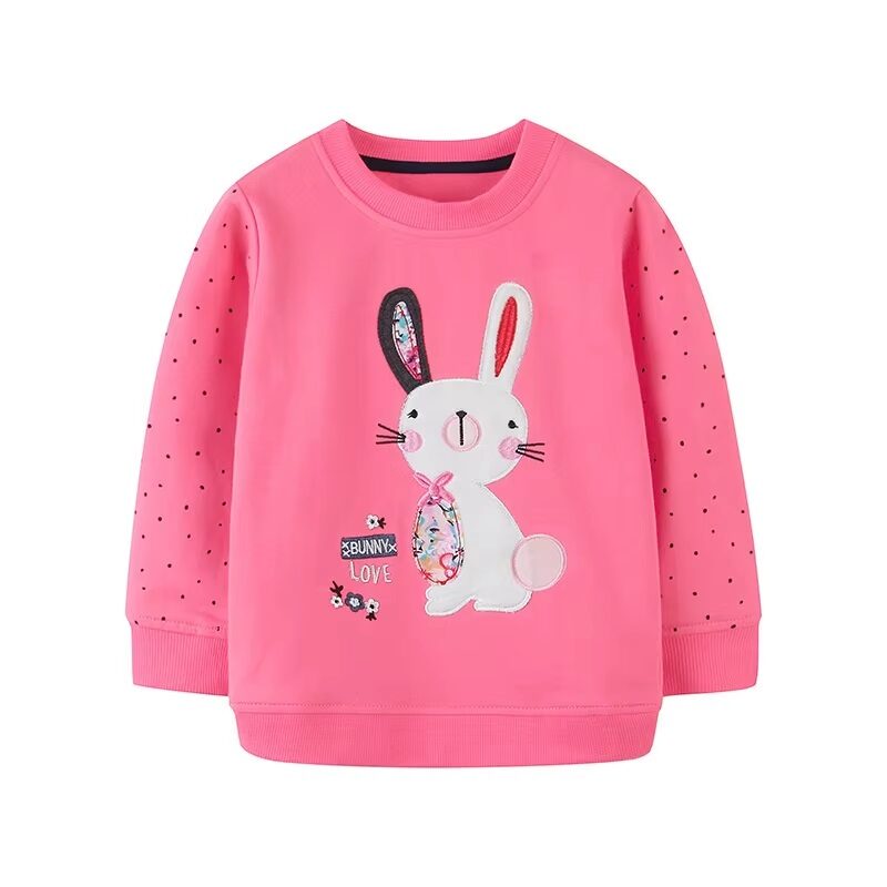 Bunny Ones Signature Pink Polka Dots Sweater