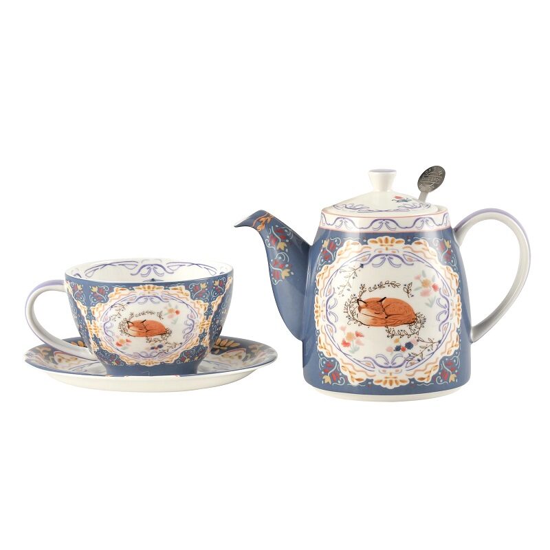 British Ceramic Tea Sets for One 300ml – The Fox