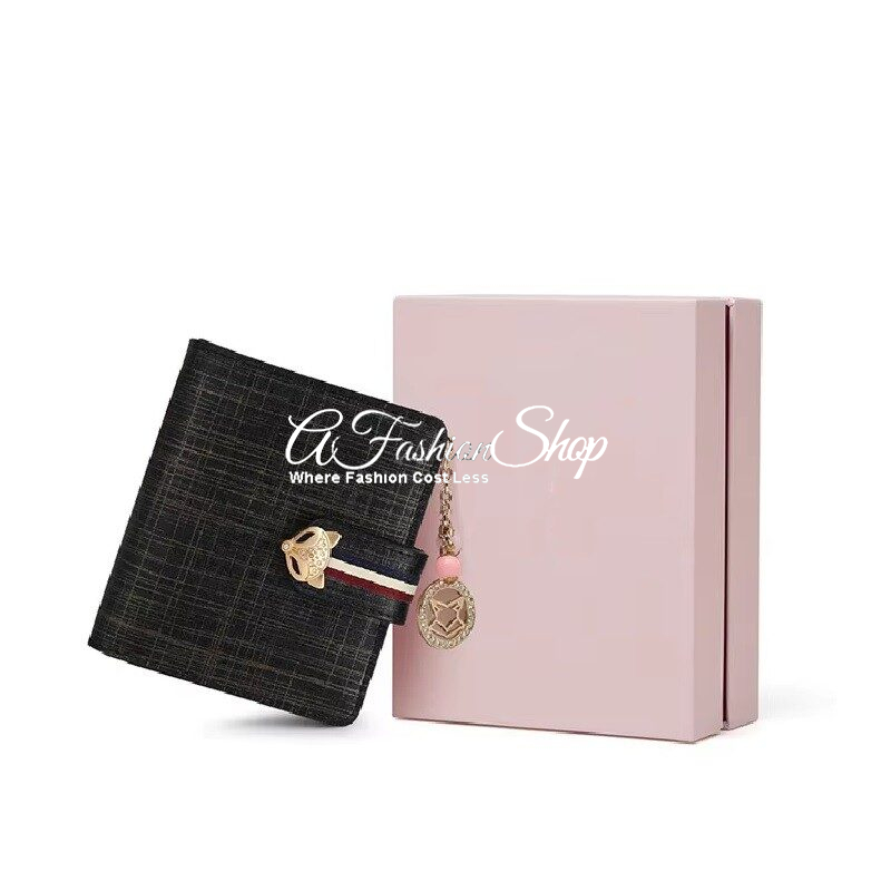 Women’s Bifold Wallet – Fifi the Fox Charm