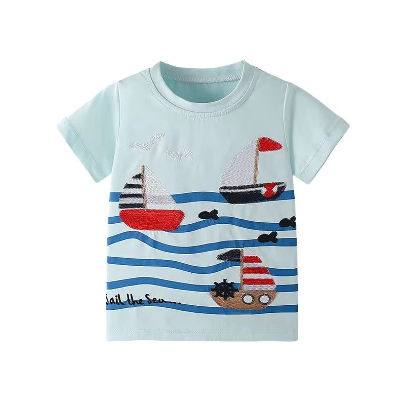 Graphic Cotton T-Shirt Summer Vibes