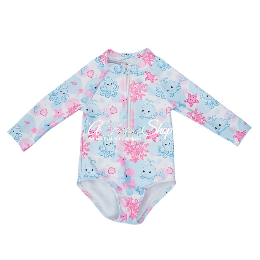 Beach Lingo Kids UPF50+ Swimsuit Pull-On Style