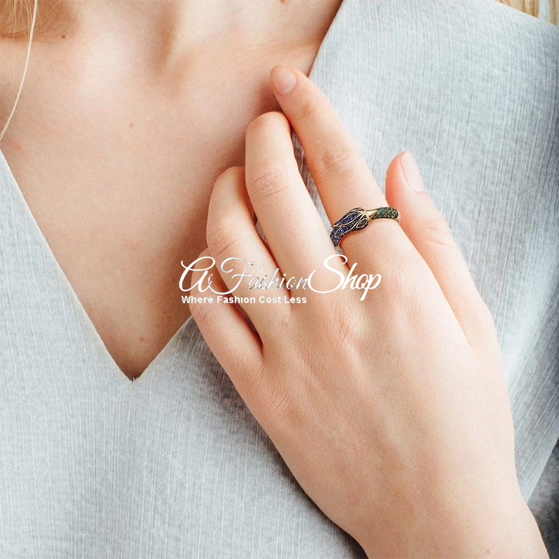 Phoenix The Golden Bird Ring Jewelry